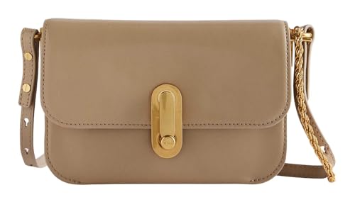Bolso de hombro Ted Baker Kkaysa de piel elegante color beige