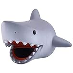 Children's Bath Spout Cover for Baby Kids Toddler Bathroom Bathtub Fun Safety Child Kitchen Accessories (Grey Shark)