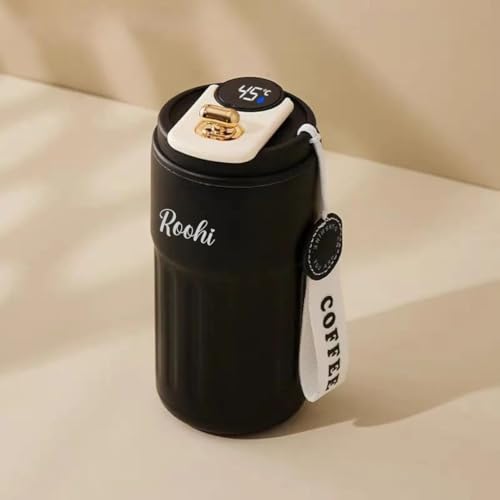 Image of Giftana 3 in 1 Personalized Diary with Pen, Coffee Tumbler Gift Set for Employee (Black 4)