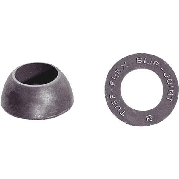 (10)-Replacement for Danco 3/4 in. x 7/16 in. Orange Rubber Slip Joint Cone Faucet Washer 36590B