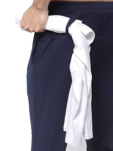 Image of UZARUS Men's Stretchable Joggers Track Pants for Gym, Yoga, Workout and Casual Wear with Towel Holder Loop