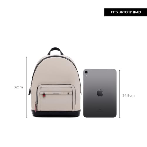 Image of Miraggio Miles Laptop Backpack for Women - Stylish Office Bag, College & Travel Backpack with Adjustable Shoulder Straps
