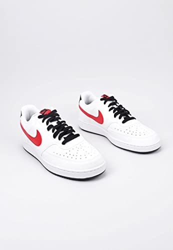 Image of Nike Court Vision LO NN-DH2987-102-8-SAIL /UNIVERSITY RED-Black-White