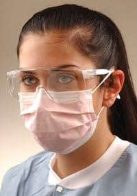 CRX Isolite Earloop Face Masks Pink 50/Bx