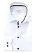 Produktbild Marvelis Herren Businesshemd Non-Iron Modern Fit, Langarm, Kent-Kragen, Twill, 100% Baumwolle, Weiss 00, 43