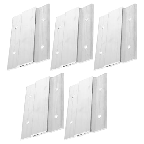 Image of 5pairs French Cleat Mirror Hanging Kit of Heavy Duty Hangers Wall Mount Brackets for Picture Frame