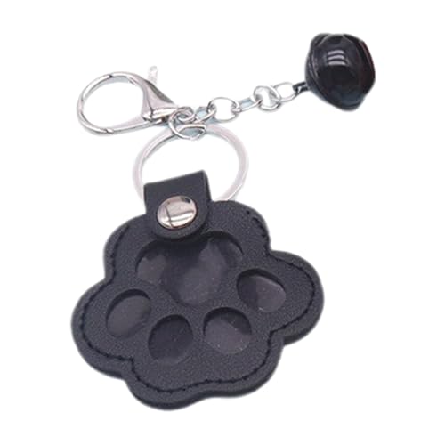 GjnjfdF Llavero De Cuero,Amuleto Conmemorativo para Guardar Pelo de Perro - De Bolso Adorable Para Amantes De Animales Mujeres Hombres Espejo Retrovisor