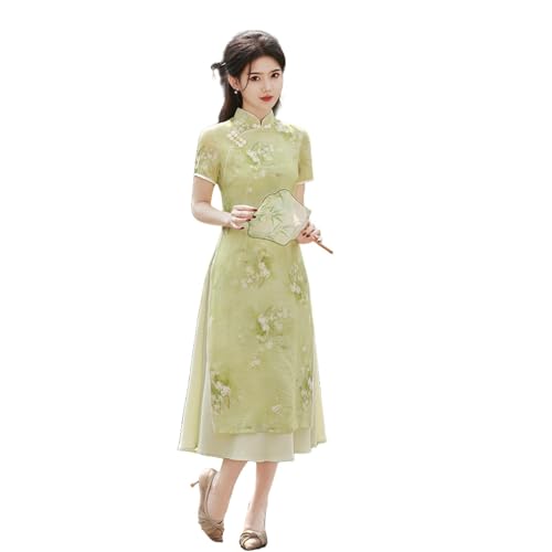 Robe cheongsam pour femme élégante pour vos cocktails d'été