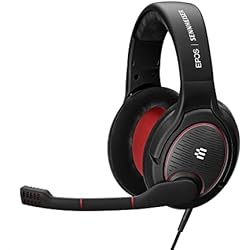 Audífonos Tipo Gamer Sennheiser Game One Auriculares de diadema abiertas para gaming, Color Negro