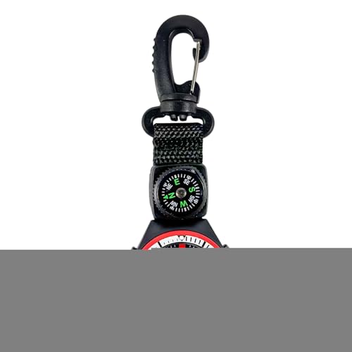 Montre boussole de survie pour alpinisme et randonnée homme femme