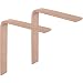 Produktbild Gedotec Holzkonsole Wand-Winkel | 2 Stück - Regalwinkel aus Buche | 300 x 250 mm | COUNTRY | Regal-Halter aus massivem Naturholz | Träger in L-Form | Konsolen geeignet für Bücherregale