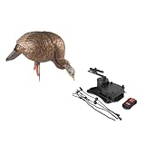 Avian-X HDR Feeding Hen Turkey Decoy with X-Factor Motion System – Realistic Blow-Molded Lifelike Standing Turkey, Durable Design, Integrated Stake & Carry Bag for Hunting