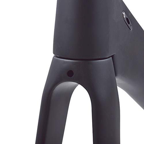 Super Light Monocoques Carbon Road Bike Frame One-Piece Carbon Fiber Racing Bike Frameset With Stem (Black Matte, 56Cm) #TOP3