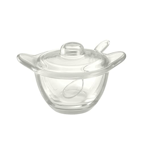 Guzzini Transparent Sugar/Parmesan/Jam Server with Spoon