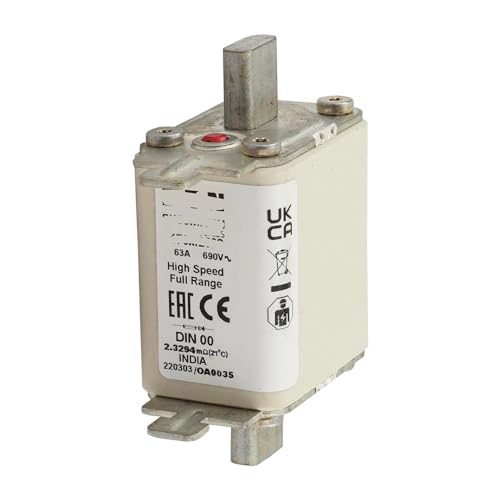 Fusible 170M2700 type cube DIN 43620 pour protection industrielle