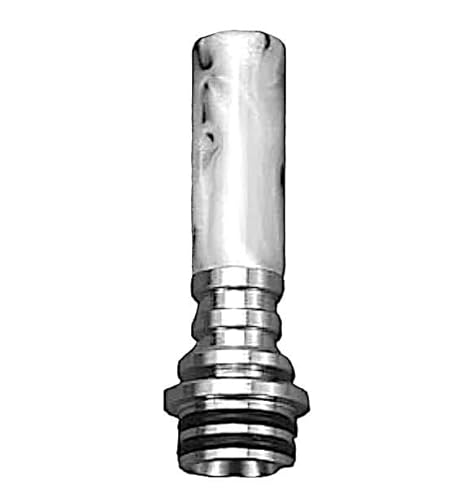ドリップチップ ベイプ マウスピース 510規格 drip tip スピットバック 防止 510 vape 用 キャップ カバー ヒートシンク 電子タバコ アトマイザー シーシャ(ホワイト・M)