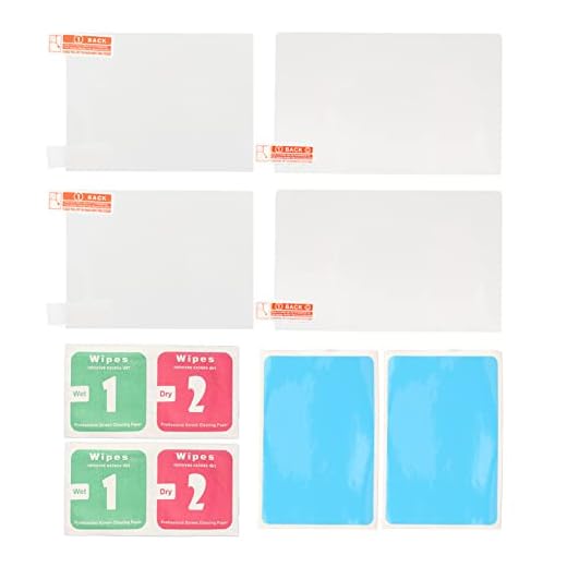 Hilitand 3DS XL Screen Protector, Tempered Glass Top LCD Screen Protector and HD Clear Crystal Tempered Glass PET Film for New 3DS XL