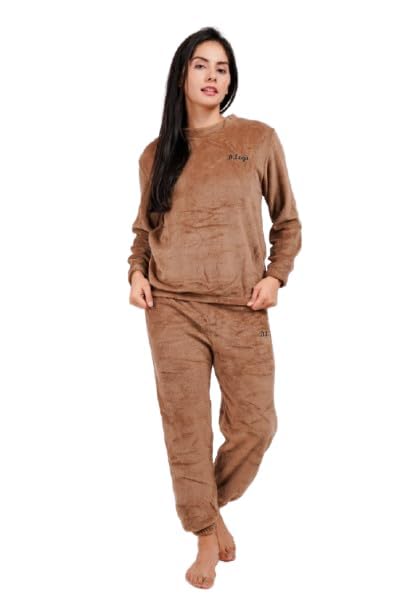 Soft Fleece Winter Night Suit for Women | Cozy Full Sleeve Top & Bottom Set-image-14