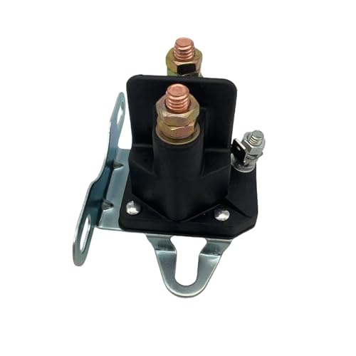 Relais solénoïde démarreur 12V tripolaire pour tondeuse et tracteur - 2