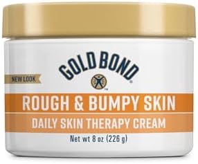 Gold Bond Rough & Bumpy Daily Skin Therapy Cream, 8 oz Cream With 7 Moisturizers & 3 Vitamins