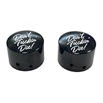 Dont-Fuckin-Die-Front-Axle-Cap-Nut-Covers-Black-in-Color-Compatible-With-Harley-Davidson-Touring-Road-King-Road-Glide-Street-Glide-Ultra-Dyna