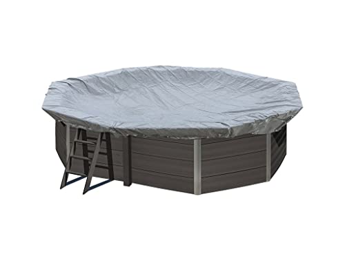 GRE Cubierta de Invierno Piscina Ovalada Composite 580 G/M²