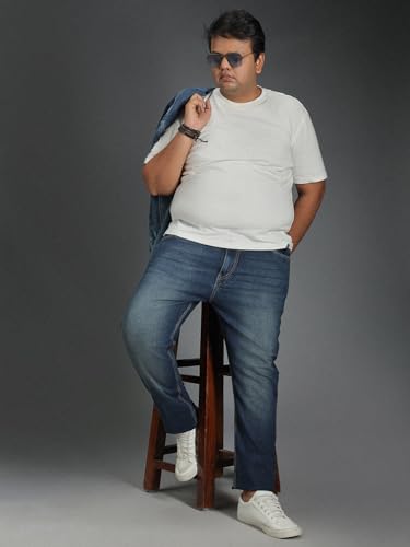 Image of HIGH STAR Men's Mid Rise Regular Jeans