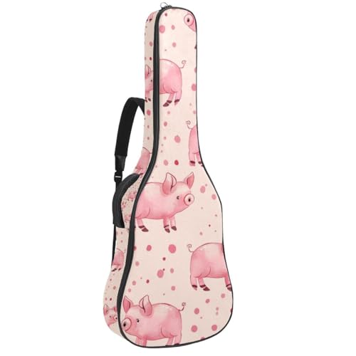 Housse guitare acoustique 109cm sac dos imperméable oxford