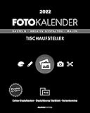  Creative Line Tischaufsteller hoch 2022 - Kreativ-Kalender - DIY-Kalender - Kalender-zum-basteln - Tischkalender - 16x20: Bastelpapier schwarz