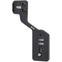 Flash Bracket - Aluminium Alloy Flash Stand Mount - Camera Flashlight Tripod Bracket - with Dual 1/4in Screw - for DSLR Stand