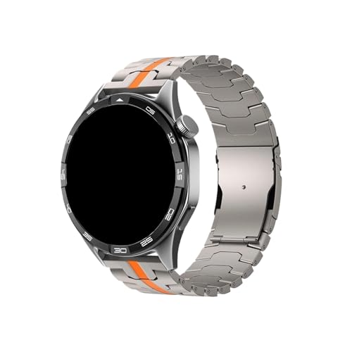 Correa de reloj de acero inoxidable 22mm para Huawei Watch GT6 GT4 Pro y Amazfit