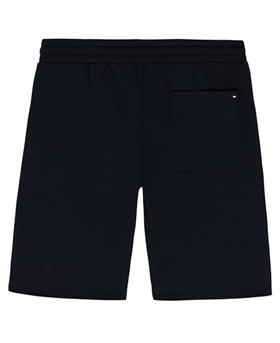 Tommy Hilfiger Boys' Pull-on Fleece Short, Drawstring Closure, Navy Blazer Double Arch, 8 - image 2