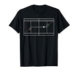 Badminton Federball Badmintonspieler Spielfeld BADMINTON T-Shirt