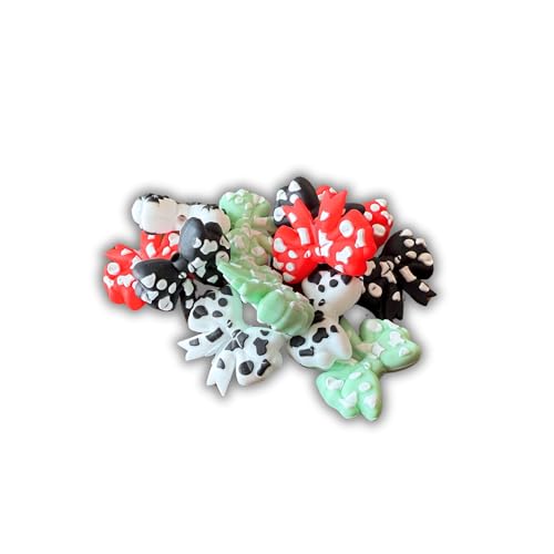 Perles de silicone 3D vache de 2,5 cm pour loisirs créatifs de maman