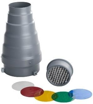 Photoflex Snoot for the Starflash Monobloc, with Insert Grids & Filters