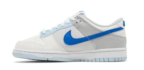 Nike Youth Dunk Low FB1843 141 Ivory Hyper Royal GS - Size 6Y2