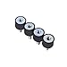 Cunyuer M6 Rubber Isolator Mounts, 4PCS Shock Absorber Anti Vibration Silentblock for Air Compressors, Diesel Engines, Car, Boat (VD20x15mm M6x18mm）