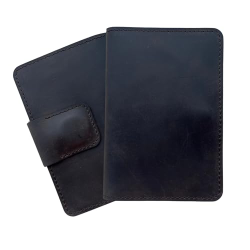 Porte-passeport avec Airtag marron etui de protection pour passeport