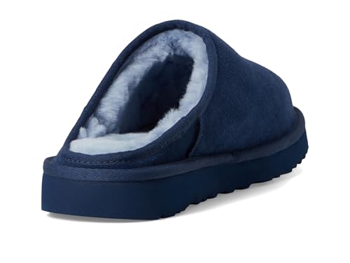 Image of UGG Men's Classic Slip On Slipper, Deep Ocean, 6