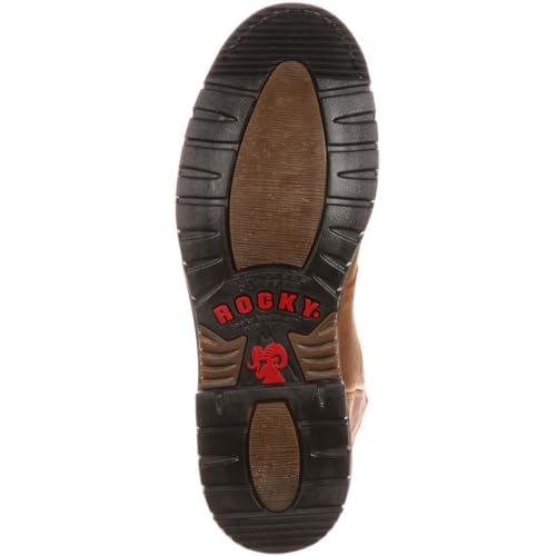 Image of ROCKY Men's Original Ride Branson Saddle Roper Waterproof Western Boot