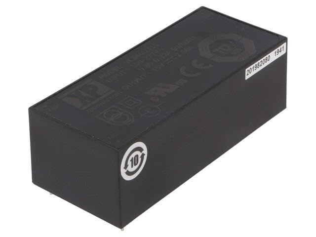 Alimentation à impulsions 15VDC contre les baisses de tension XP POWER VCE40US15