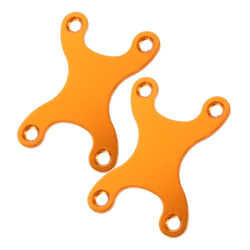 Toddmomy Skateboard Plate Riser Pads 2pcs Aluminum Skateboard Bridge Support Gasket Anti-Sink Gasket