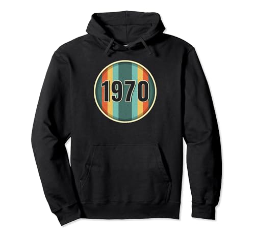 Camisetas vintage de cumpleaños de 1970 para mujer, divertidas camisetas de cumpleaños de 1970 Sudadera con Capucha