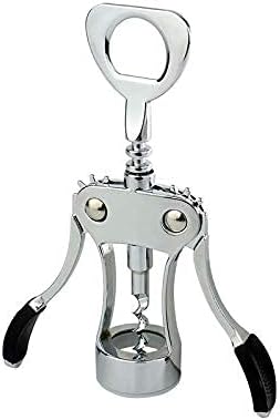 Stainless Steel Wine Opener Wing Type Waiter Metal Wine Corkscrew Bottle Handle Openers Corkscrews Cork Out Tool