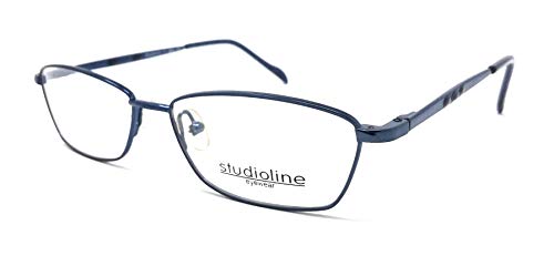Gafas de vista Studioline 3124 azul 50 montura óptica retro hombre mujer