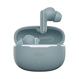 pTron Bassbuds Eon in-Ear TWS Earbuds w/ 13mm Drivers, 45Hrs Playtime, Dual HD Mic & TruTalk AI-ENC Calls, Custom EQ, Mobile App, Bluetooth v6.0 Headphones,Voice Assist., Type C Charging & IPX5 (Grey)