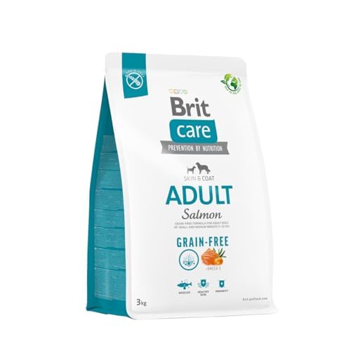 Dry Food for Adult Dogs – BRIT Care Grain-Free Adult Salmon – 3 kg