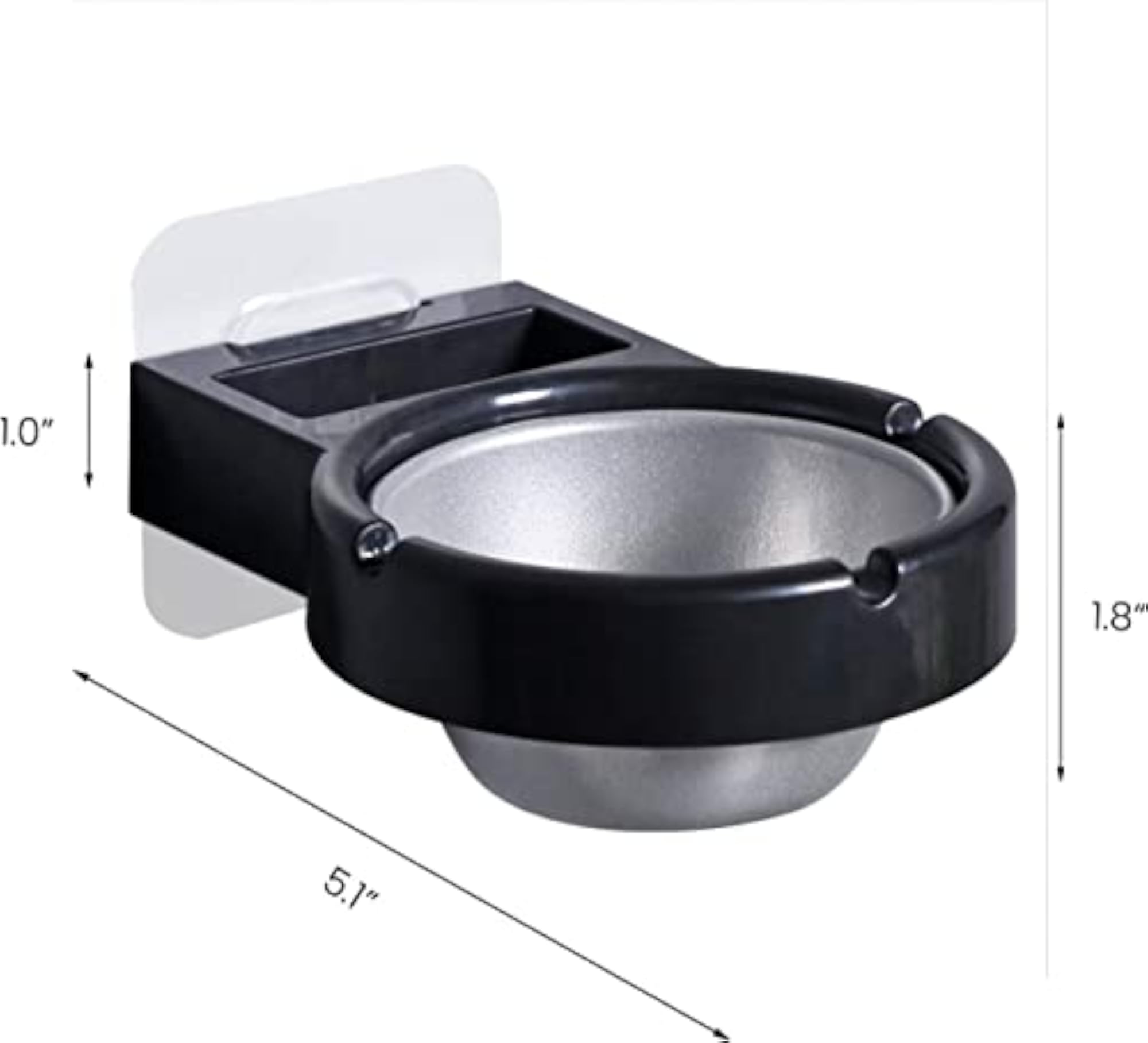 Stainless Steel Wall Mounted Ashtray