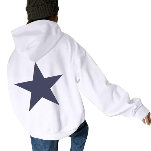 Hauts pour femme tendance sweat à capuche manches longues et t-shirt décontracté