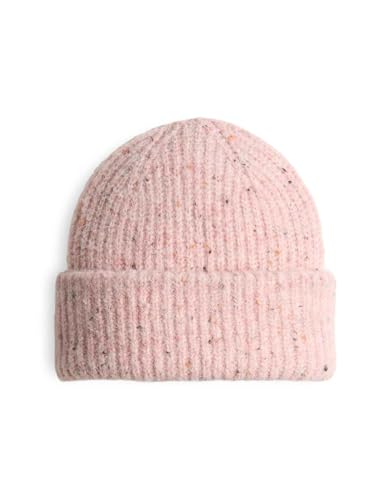 OPUS Damen Mütze | ADERI Strickmütze aus Effektgarn rose tan, 0